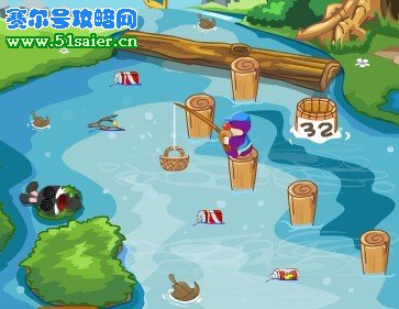摩爾莊園清理河道