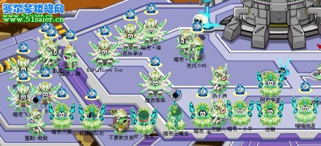 賽爾號暗夜戰隊合影圖