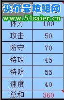 賽爾號寄宿巖種族