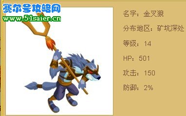 金叉狼