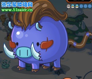 洛克王國獠牙豬