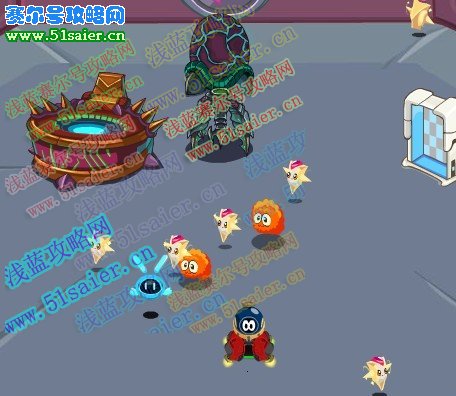 閃尼和嘟咕嚕排隊