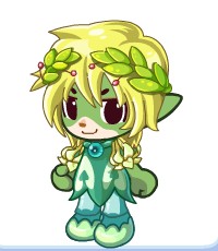 洛克王國芭芭拉蝴蝶裝與花精靈靴子