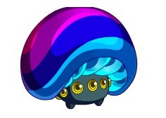 奧拉星毒蘑菇球進化圖,技能表