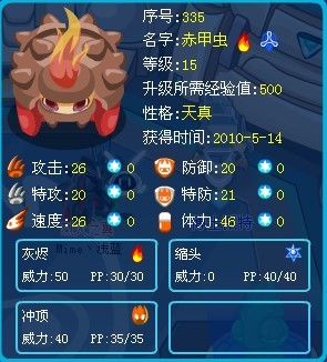 赤甲蟲