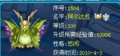 所謂的變異月光獸1504號，依然還是阿爾達(dá)拉