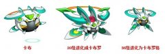 奧拉星卡布-卡布羅-卡布羅格技能表進化圖