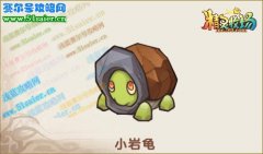 精靈牧場小巖龜在哪怎么抓 精靈牧場小巖龜進化（碉堡龜 城堡龜）