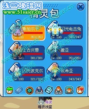 過王者之塔的精靈組合