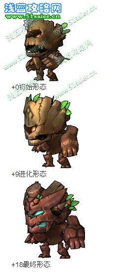小小忍者樹妖寶寶 +18進化