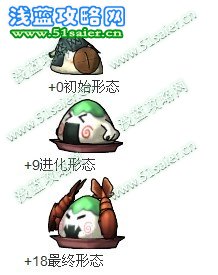 小小忍者飯團(tuán)怪寶寶 +18進(jìn)化