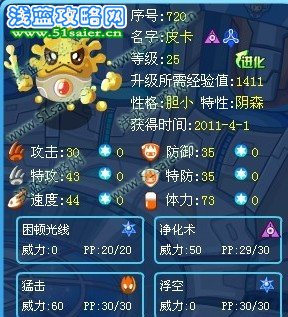 賽爾號(hào)皮卡滿個(gè)體