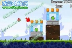 憤怒的小鳥1-6關攻略 憤怒的小鳥攻略