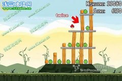 憤怒的小鳥第2-3關攻略 憤怒的小鳥攻略