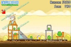 憤怒的小鳥第5-1關攻略 憤怒的小鳥攻略