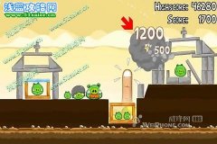 憤怒的小鳥第5-5關攻略 憤怒的小鳥攻略