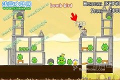憤怒的小鳥第5-21關攻略 憤怒的小鳥攻略
