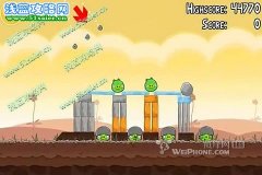 憤怒的小鳥第3-10關攻略 憤怒的小鳥攻略