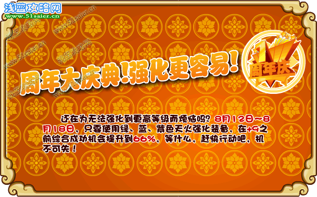 強化更容易