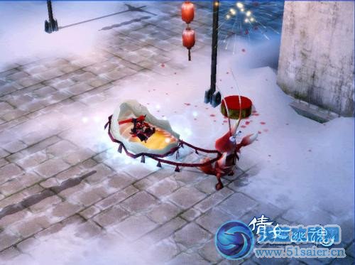 《倩女幽魂》元旦活動(dòng)專題——新年禮花，花車與賜福天官