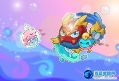 摩爾莊園春暖花開，雙魚嬉水