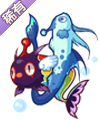 <font color='#006600'>洛克王國雙魚寶寶技能表 洛克王國雙魚寶寶_混亂雙魚技</font>