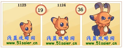 賽爾號隆利-隆利尼斯進化圖