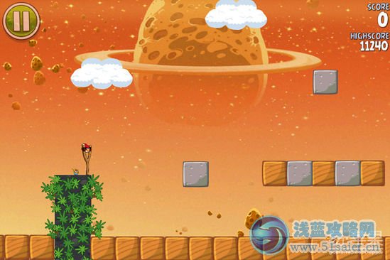 《憤怒的小鳥太空版》金蛋位置與過關攻略