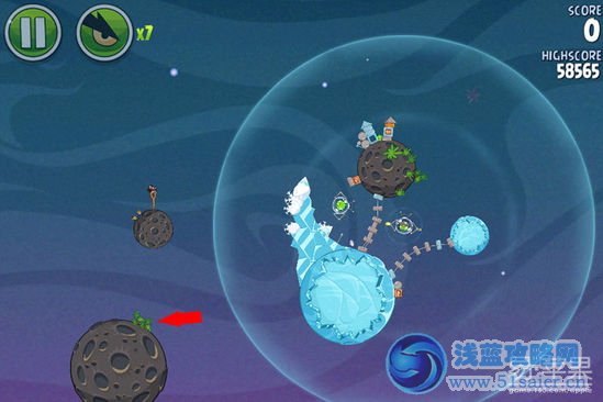 《憤怒的小鳥太空版》金蛋位置與過關攻略
