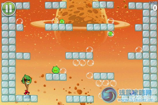 《憤怒的小鳥太空版》金蛋位置與過關攻略