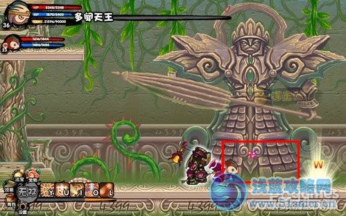 造夢西游3北天王殿易爆點