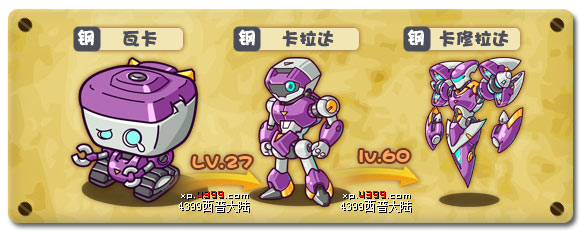 西普大陸卡修拉達進化圖