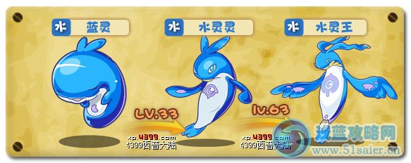 西普大陸水靈靈技能表