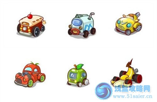 盒子世界跑跑賽車車型大介紹