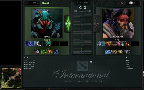 【Mineski vs iG】 DOTA2表演賽