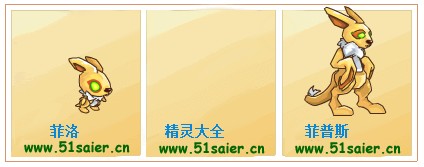 賽爾號菲洛-菲普斯進化圖