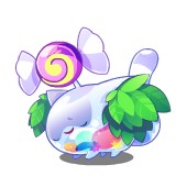 洛克王國空明糖_空靈甜甜