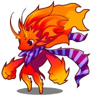 洛克王國紅蓮寶寶_紅蓮獸