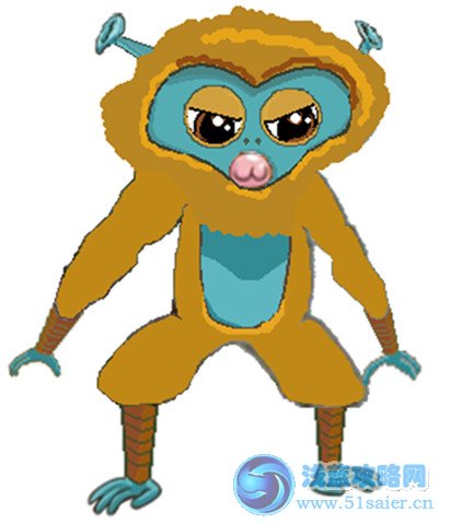 賽爾號自創精靈 梅魯超進化_梅古魯特