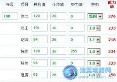 阿克妮絲種族值——首發