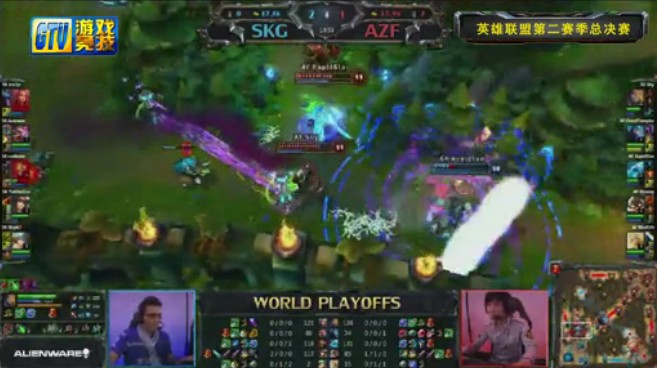 lol S2總決賽 SK VS 韓國AF