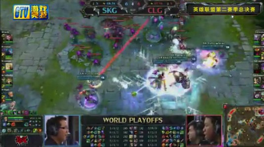 lol S2總決賽 CLG.NA VS SK