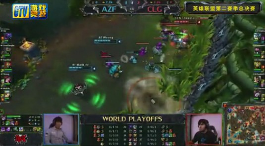 lol S2總決賽 AF vs CLG.NA