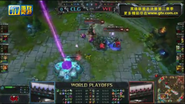 lol S2總決賽 WE VS CLG.EU