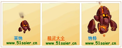 賽爾號萊納-納特進化圖