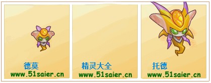 賽爾號德莫-托德進化圖