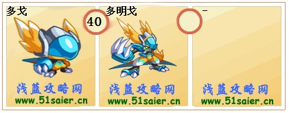 奧拉星多戈-多明戈進化圖