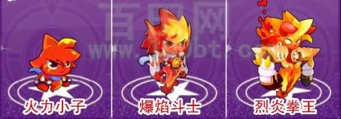 龍斗士火力小子-爆焰斗士-烈炎拳王