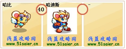 奧奇傳說哈比-哈迪斯進化圖
