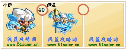 奧拉星小伊-伊澤進化圖